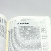 Библия с комментариями из Брюссельской Библии. 045 DCPUTI (искусств. кожа, с краевыми указ., черная)